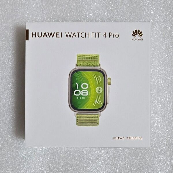 スマートウォッチ HUAWEI Watch Fit4 Pro グリーン 新品
