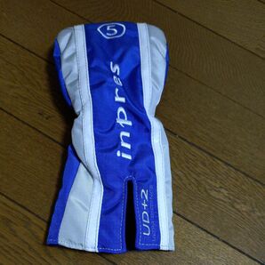 ヤマハ inpres UD+2 5番ウッド用 ヘッドカバー ブルー