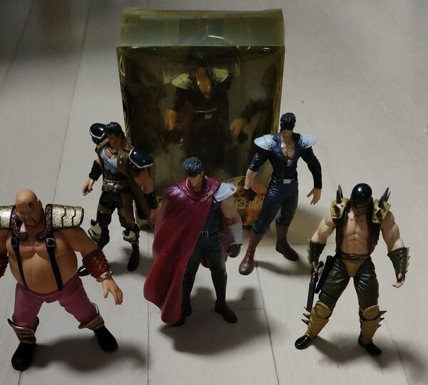 北斗の拳 世紀末激闘録フィギュアコレクション 5種6体まとめて 海洋堂(KAIYODO)