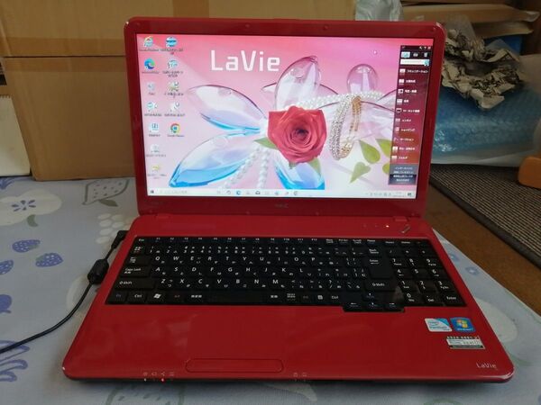 綺麗 NEC LaVie LS150/D Windows10f DVDドライブ