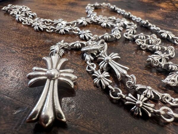 刻印入りクロス&クロスチェーンセット タイプ1 CSD016 ネックレス アクセサリー