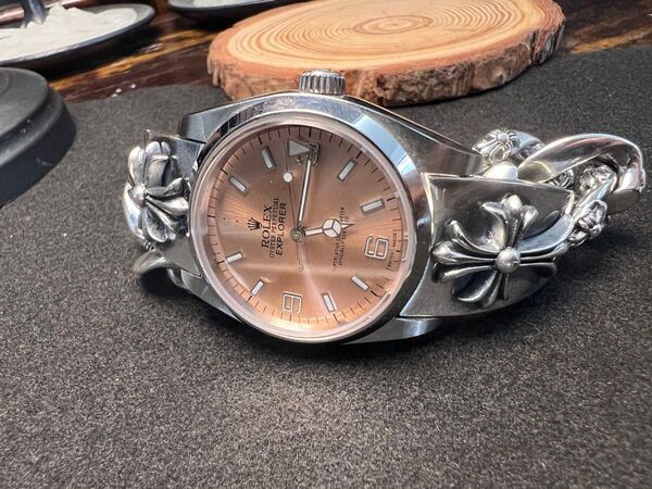 Watch クロス型ウォッチベルト 17cm J814 87g アクセサリー ブレスレット
