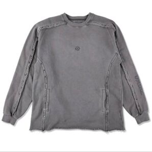 WIND AND SEA Sulfer Acid C-off Crew neck スタッズトレーナー スウェット チャコール