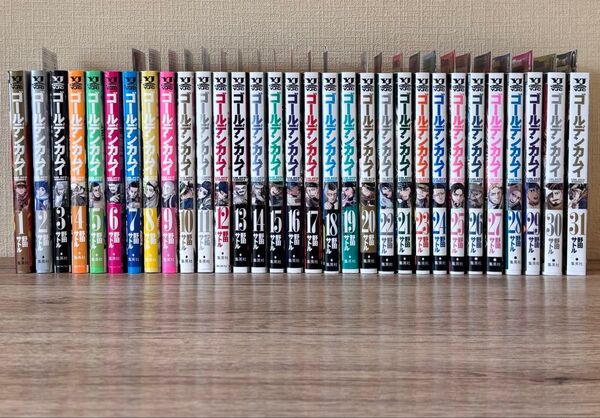【希少】全巻初版 帯付き ゴールデンカムイ 全31巻 野田サトル コミック 漫画