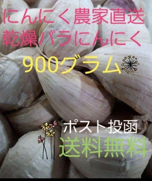 バラにんにく900g 自然農法 福岡県産