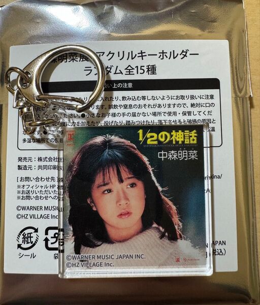中森明菜 アクリルキーホルダー 1/2の神話