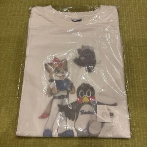 日本ハムファイターズ ヤクルトスワローズ フレップつば九郎コラボTシャツ