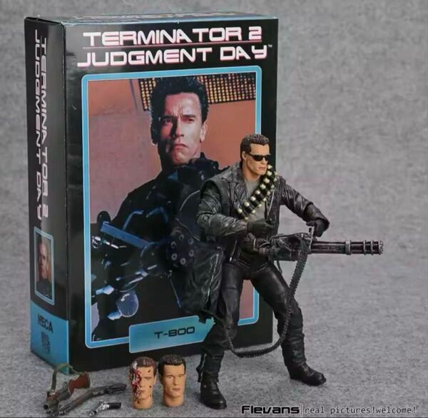 未使用 NECA ターミネーター2 T-800 フィギュア