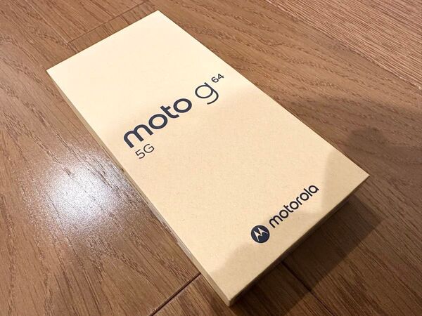 Motorola moto g64 5G シルバーブルー 8+128GB SIMフリー版 新品未開封