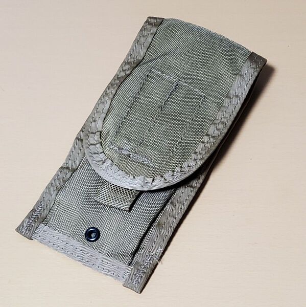 米軍実物 EAGLE ALLIEDINDUSTRIES MBSS シングルマガジンポーチ カーキ m4 mlcs crye lbt
