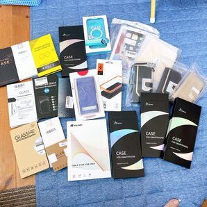 スマホケース 保護フィルム iPhone Android アンドロイド セット 保護ガラス大量おまとめ売りタブレットケース