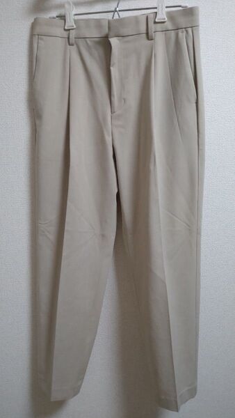 無印良品/タックテーパードパンツM/未使用/レディース