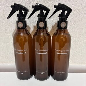 【新品・未使用】無印良品 ルームフレグランススプレー 白檀3本 アロマ 部屋用 リラックス