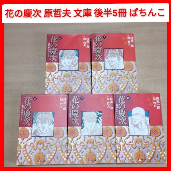 クーポン 文庫 花の慶次 雲のかなたに 全巻後半5冊 6〜10巻 完結 原哲夫 隆慶一郎 パチンコ ニューギン 前田慶次 傾奇者