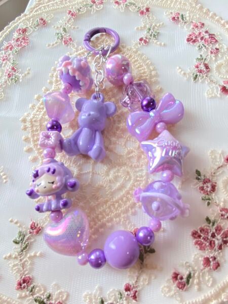 SPちゃん ストラップ バックチャーム ハンドメイド