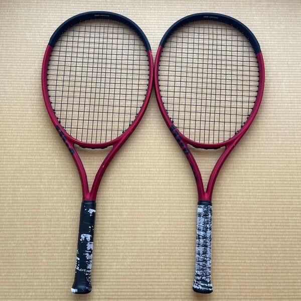 ウイルソン Wilson 硬式テニスラケット クラッシュ108 V2.0 WR074511 (G2)2本セット