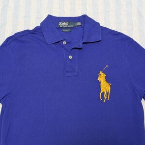 ポロラルフローレン POLO RALPH LAUREN ポロシャツ カスタムフィット S メンズ ブルー
