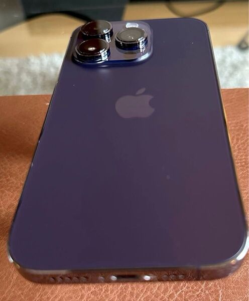 iPhone14Pro ディープパープル 128GB SIMフリー 89% Apple 完全ジャンク品扱い