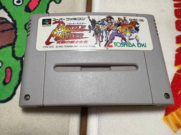 スーパーファミコンソフト バトルマスター 究極の戦士たち 箱説なし