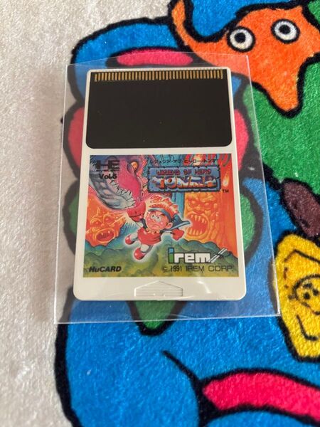 PCエンジン HuCARD レジェンド・オブ・ヒーロー・トンマ 箱説なし