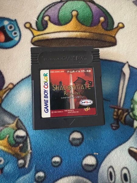 ゲームボーイソフト シャドウゲイトリターン 箱説なし