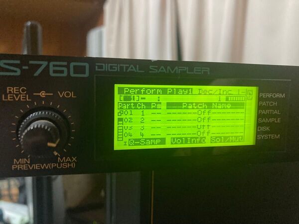Roland S-760 32MB OP-760-1 サンプラー ローランド 音源モジュール