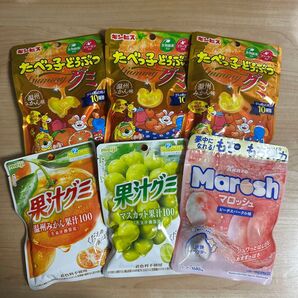 果汁グミ たべっ子どうぶつグミ マロッシュ 6袋