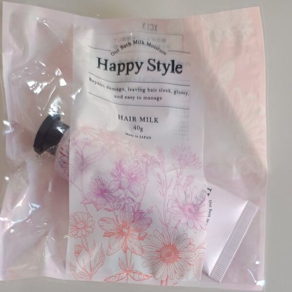 ハッピースタイル ミルクモイストチェア 洗い流さないヘアトリートメント 40g