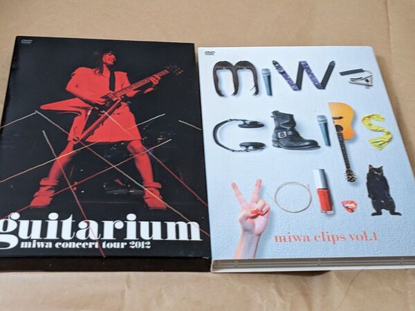 miwa DVD 2本 miwa clips vol.1 concert tour 2012 guitarium コンサート