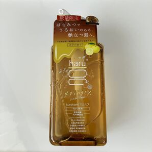 haru kurokamiスカルプ(ウィンターレシピ) シャンプー 本体 ゆずの香り400ml ゆずとハチミツ
