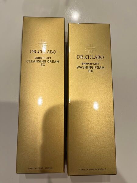 ドクターシーラボ エンリッチリフト クレンジングクリームEX ウォッシングフォームEX 150mL 各1本 洗顔 新品