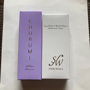 チュルミ薬用ファンデーション、リペアクリーム 2個セット 新品未開封