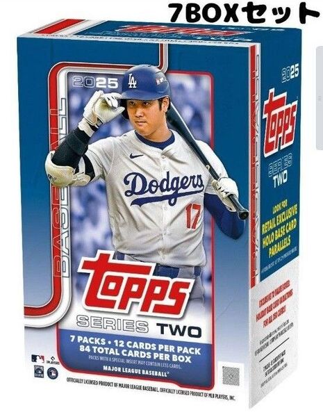 ★2025 Topps Baseball Series2 Value 7BOXセット★【新品未開封】