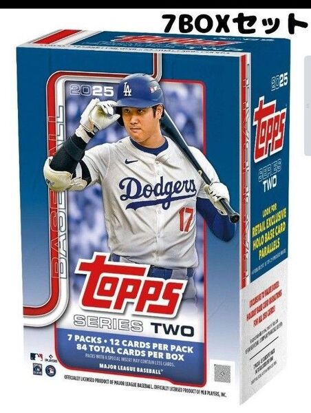 ★2025 Topps Baseball Series2 Value 7BOX★【新品未開封】