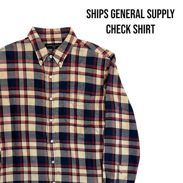 SHIPS GENERAL SUPPLY チェックシャツ