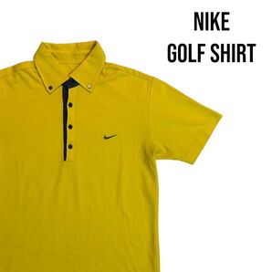Nike ゴルフ ポロシャツ イエロー