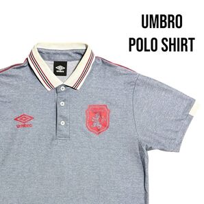 umbro ポロシャツ グレー