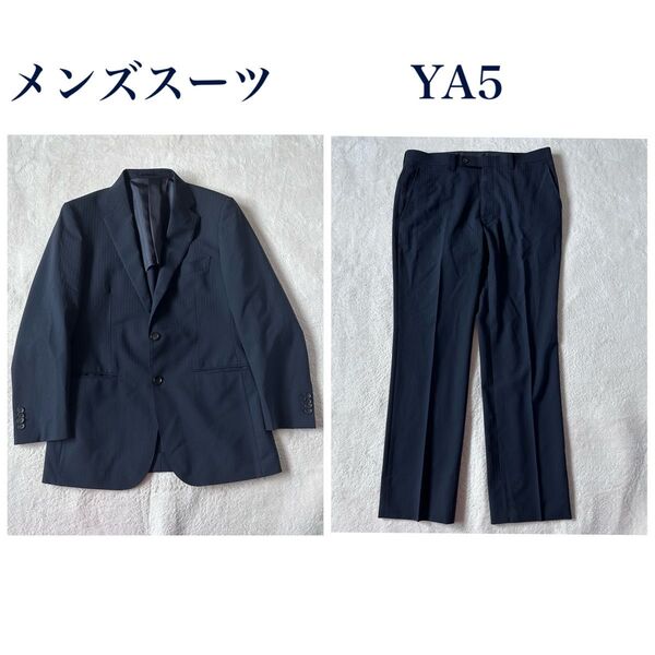 スーツ パンツ Mr.Junko 上下 セット テーラード ジャケット グレー シングル スラックス ストライプ グレー