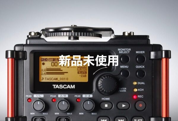 TASCAM レコーダーDR-60DMKII動画撮影用4トラックオーディオフィールドレコーダー/ミキサー
