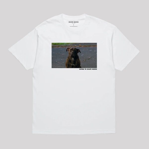 Skate Muzik Ghost Dog DOG tee Mサイズ
