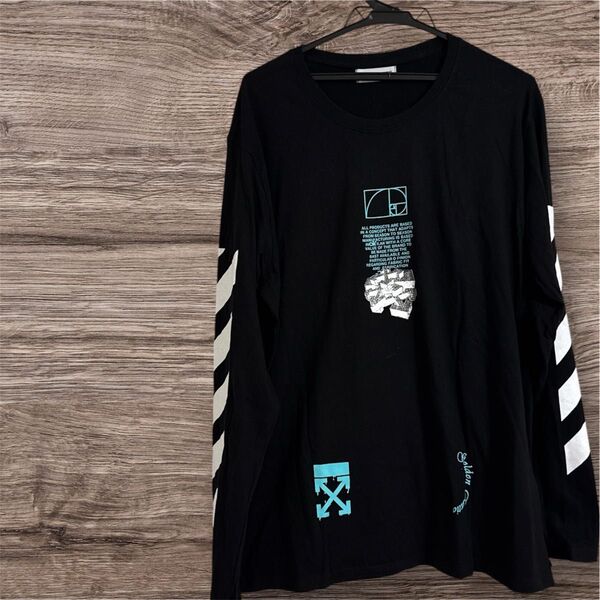 長袖Tシャツ ブラック