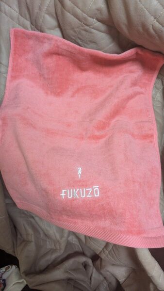 平成レトロ FUKUZO フェイスタオル ピンク 未使用品