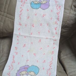 ラスト値下げ 昭和レトロ 当時物 サンリオ キキララ タオル 子供用タオル
