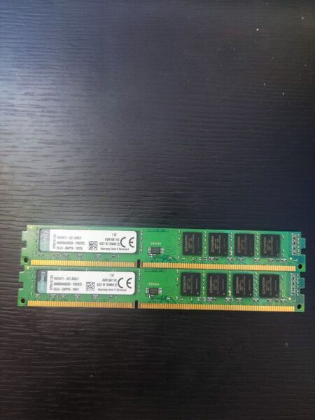 KINGSTONE KVR16N11/8 DDR3-1600 PC3‐12800 8GB×2枚=16GB デスクトップ用