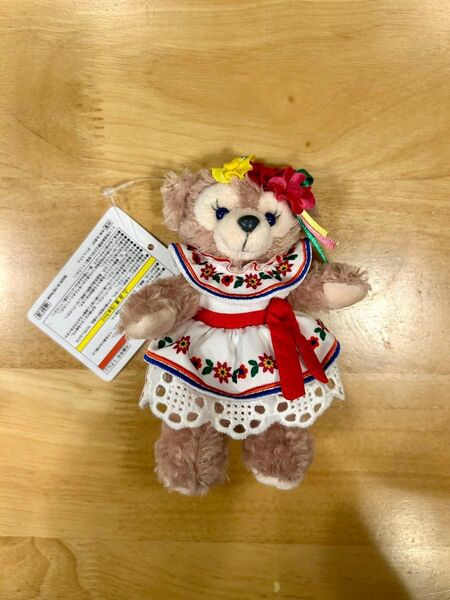 シェリーメイ ダッフィー ぬいぐるみバッジ TDS ぬいば ディズニー ディズニーシー 新品タグ付き