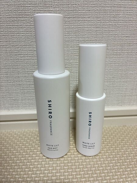 SHIRO ホワイトリリー ハンド美容液・ヘアミスト まとめ売り