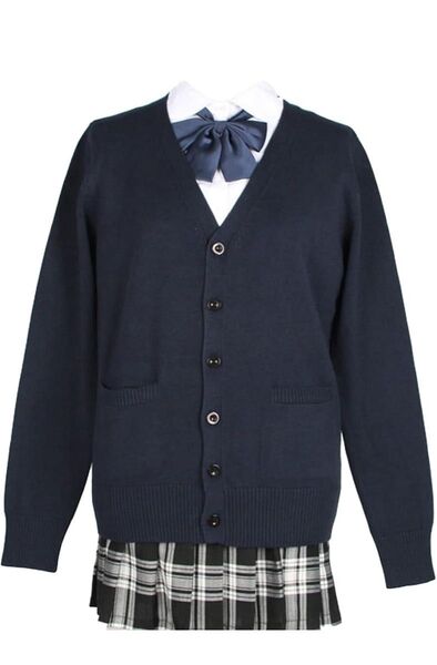 カーディガン 制服