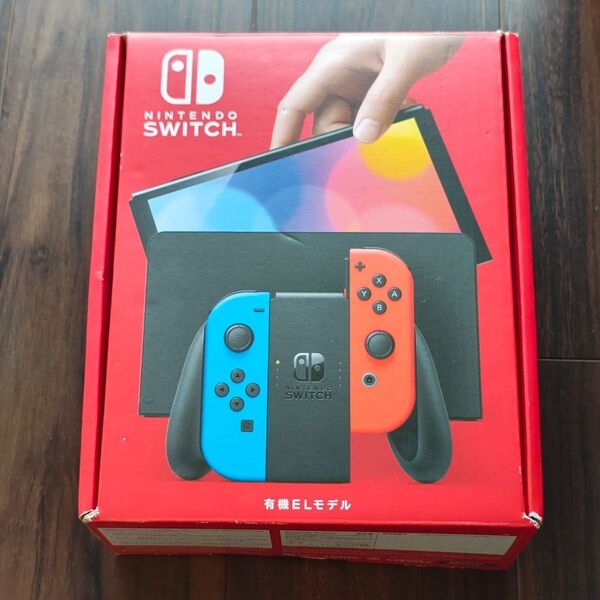 Nintendo Switch 有機ELモデル 本体+Joy-Con+箱付き 美品 2023年購入