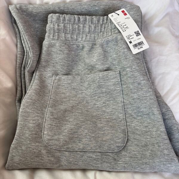 UNIQLOC (ユニクロシー) スウェットワイドパンツ グレー Mサイズ 新品