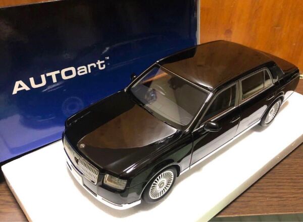 AUTOart 1/18 トヨタ センチュリー 神威エターナルブラック ミニカー